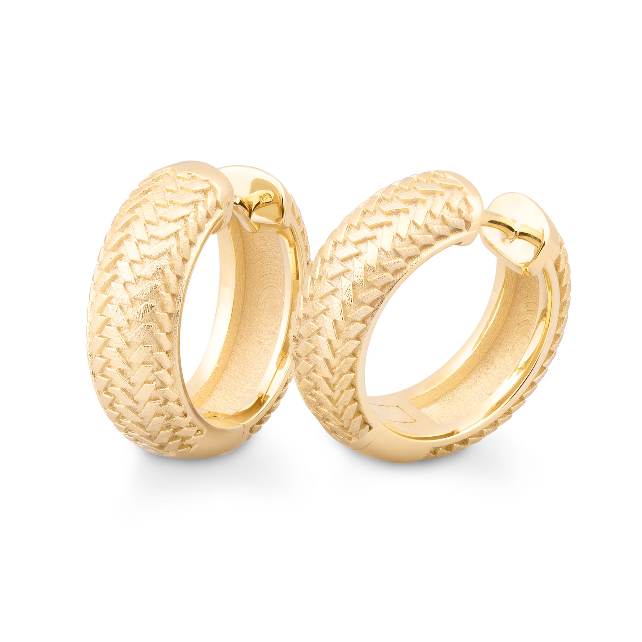 Precious Metal (No Stones) Earrings