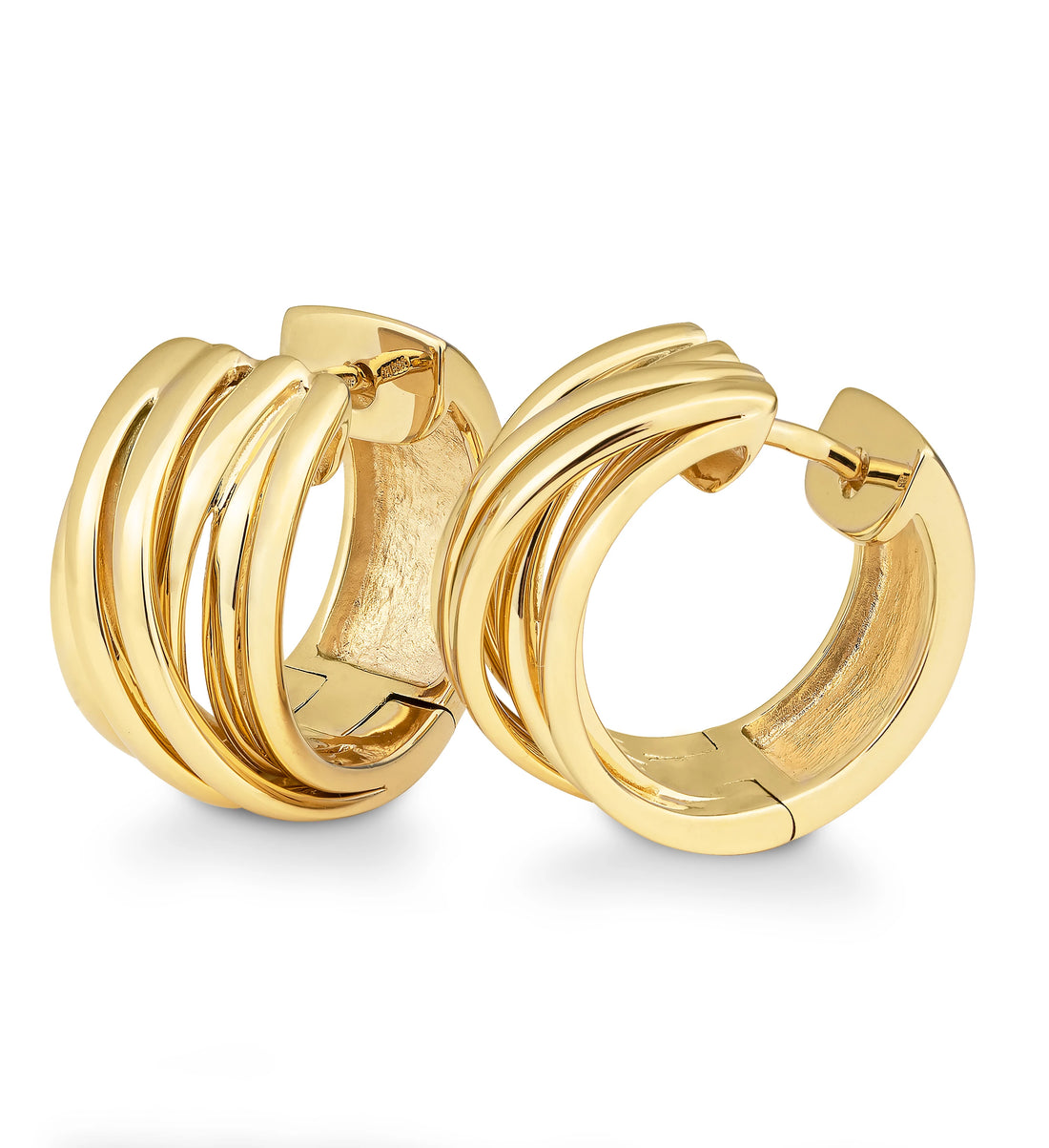 Precious Metal (No Stones) Earrings