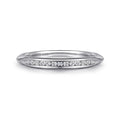 14K White Gold Matching Wedding Band WB11749R3W44JJ
