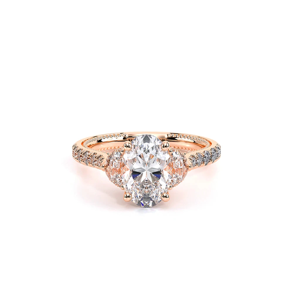 Engagement Ring Couture-0485-oval-14k Rose Gold Oval