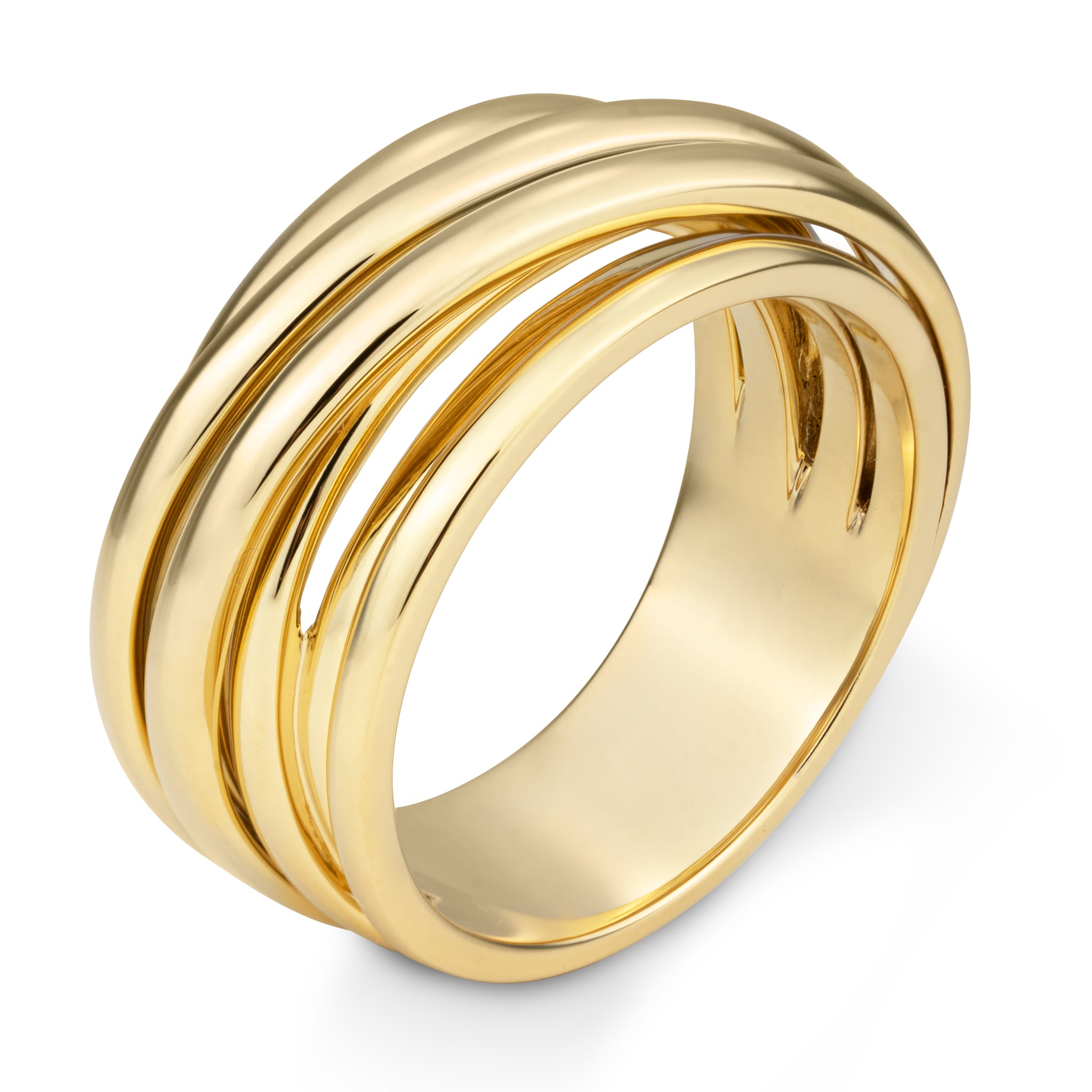 Precious Metal (No Stones) Fashion Rings - Women's