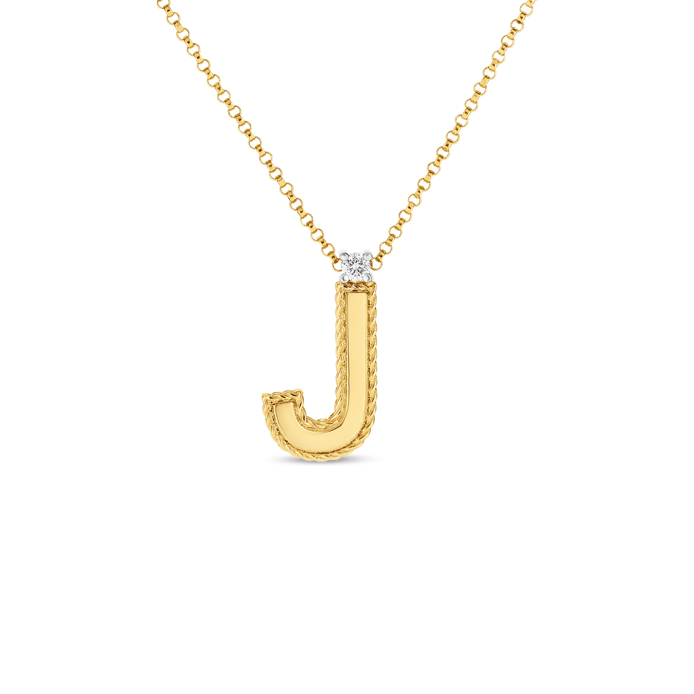 Princess Block Letter Necklace