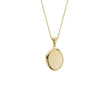 14K Gold Yellow Pendant Locket