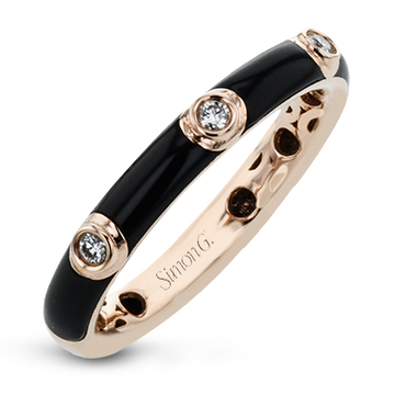 Enamel Right Hand Ring