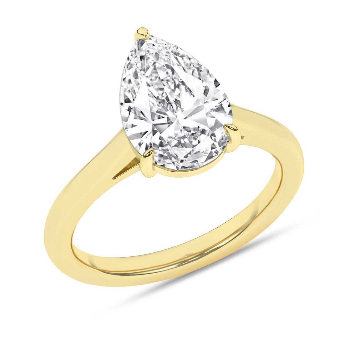 Solitaire Ring (Pear)