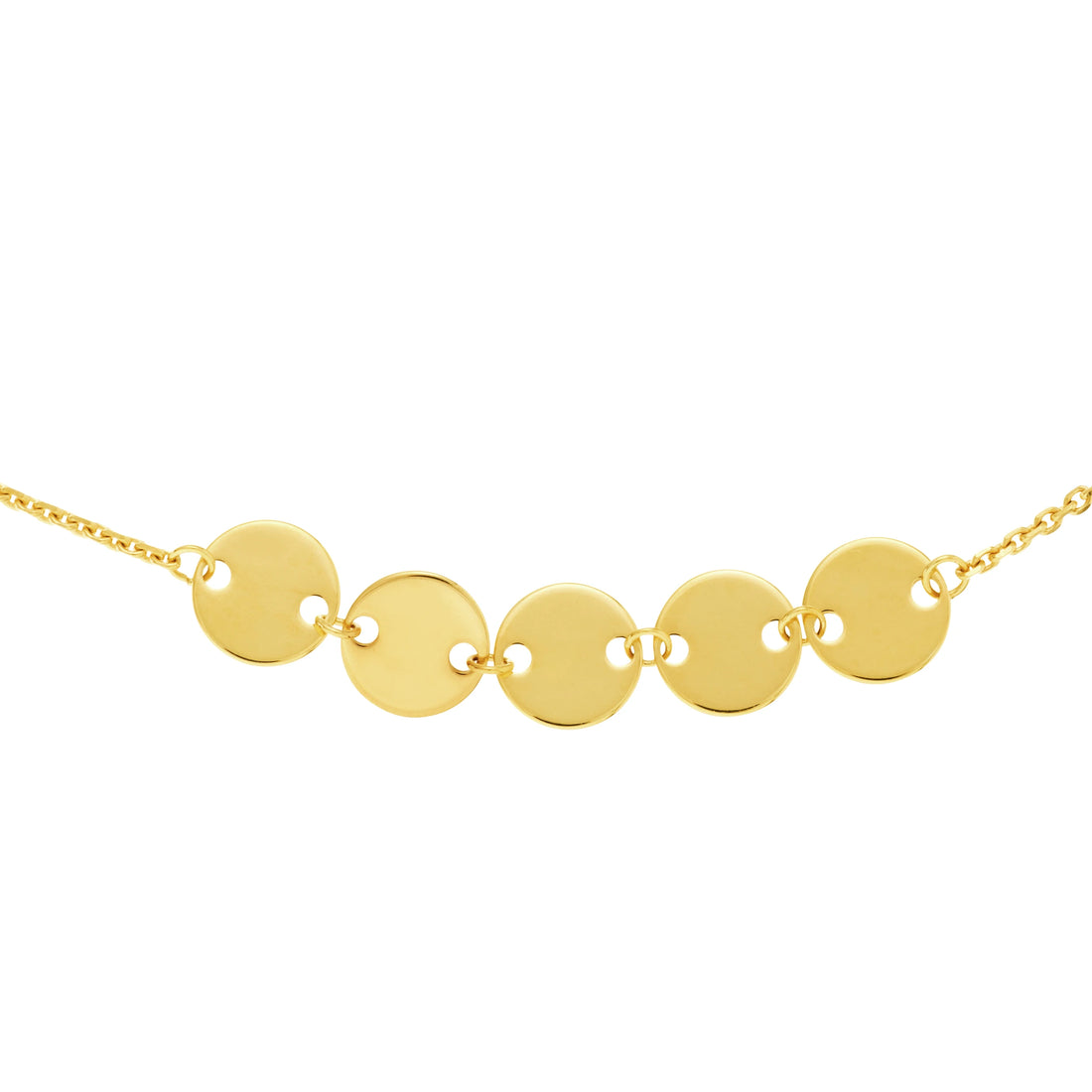 Precious Metal (No Stones) Necklaces