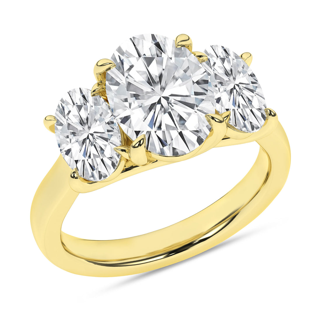 3-Stone Ring (Oval)