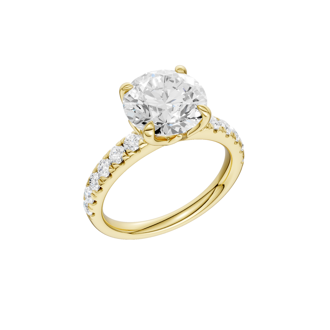 Lab Diamond Ring