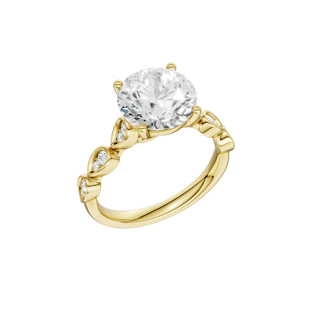 Lab Diamond Ring