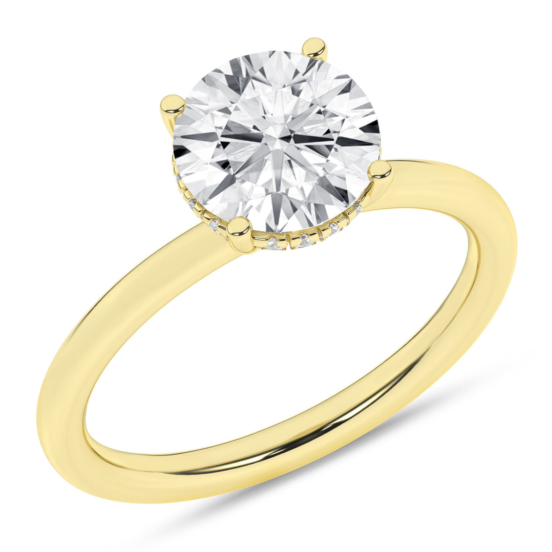 Lab Diamond Ring