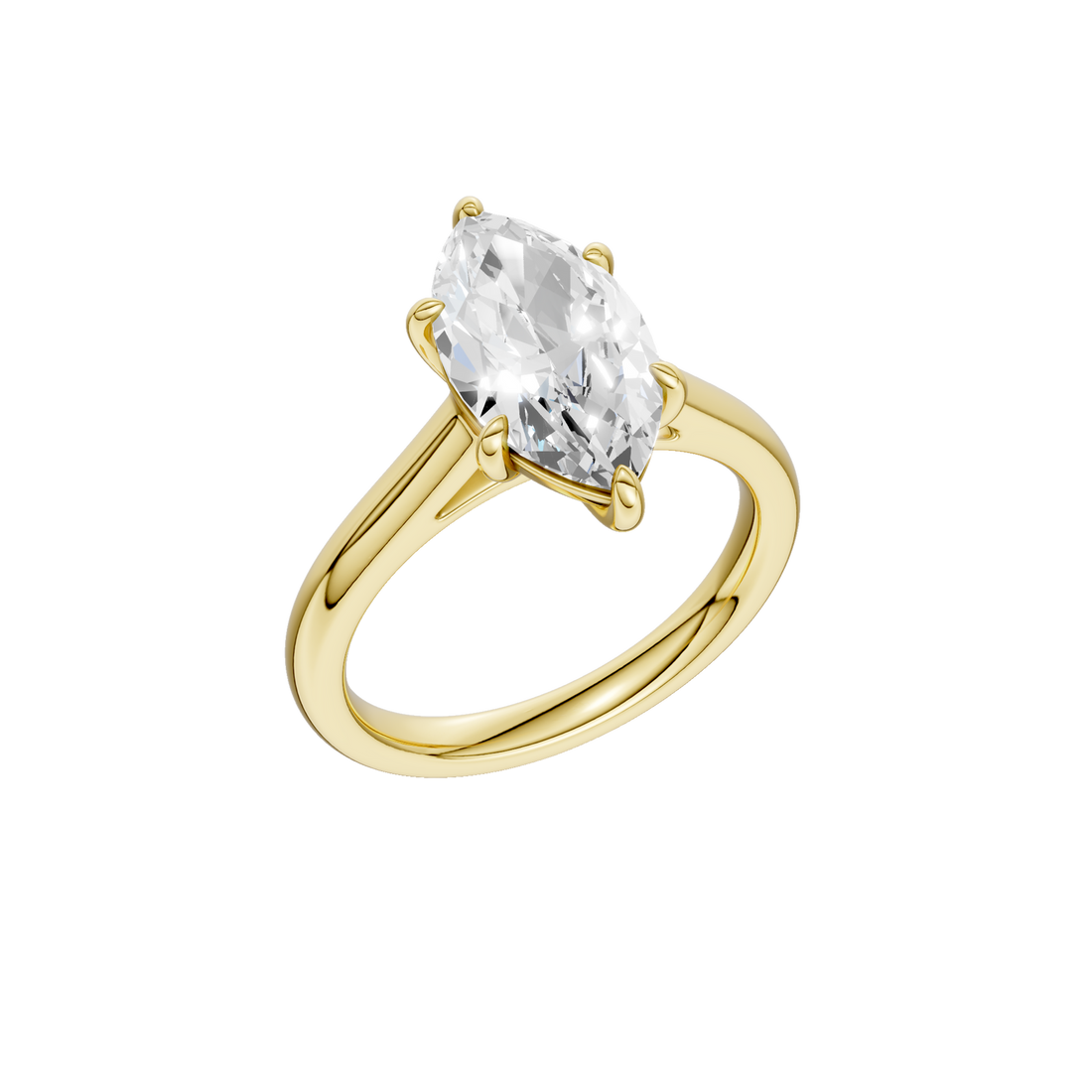 Solitaire Ring (Marquise)