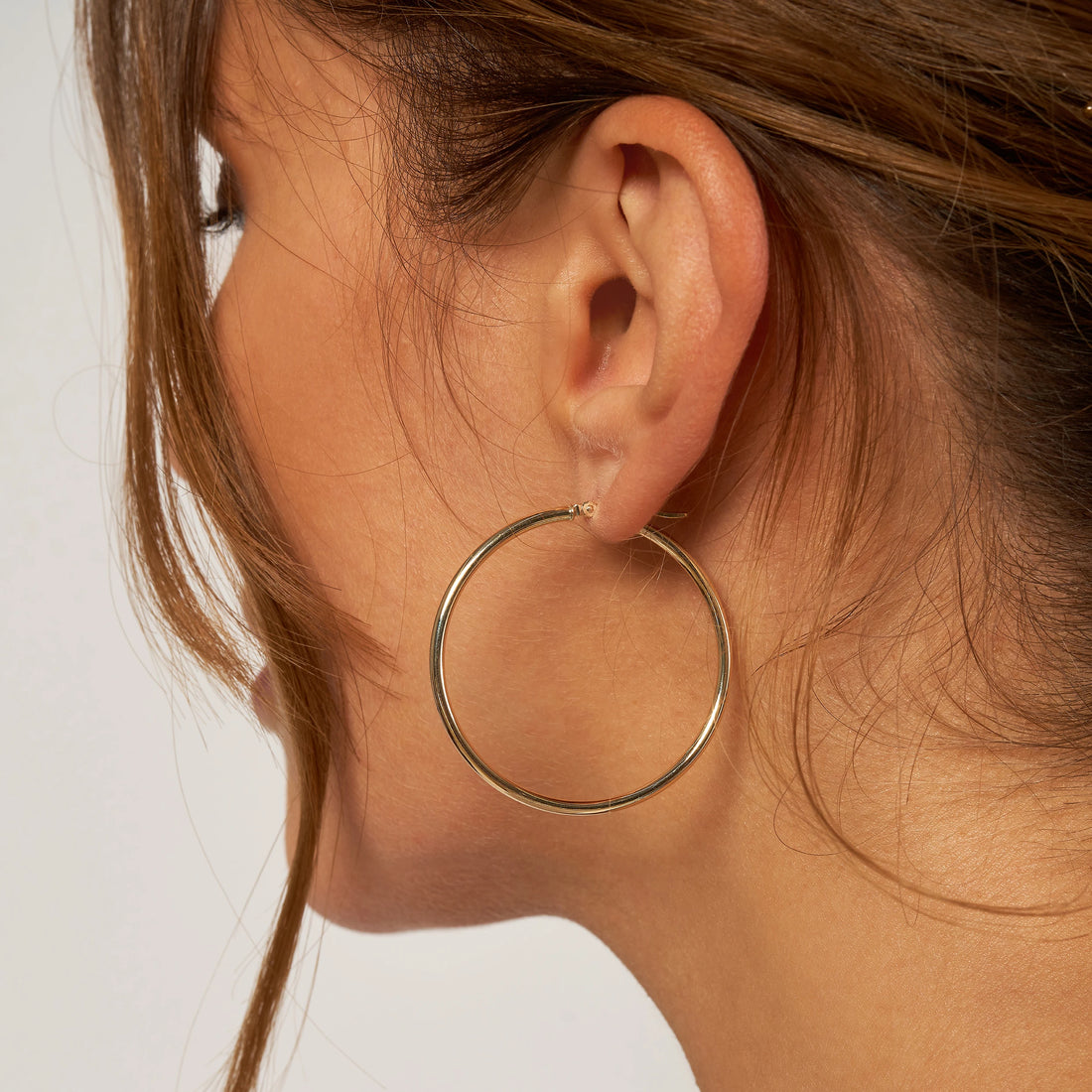 Precious Metal (No Stones) Earrings