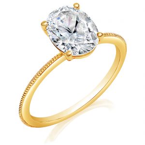 Halo Engagement Ring