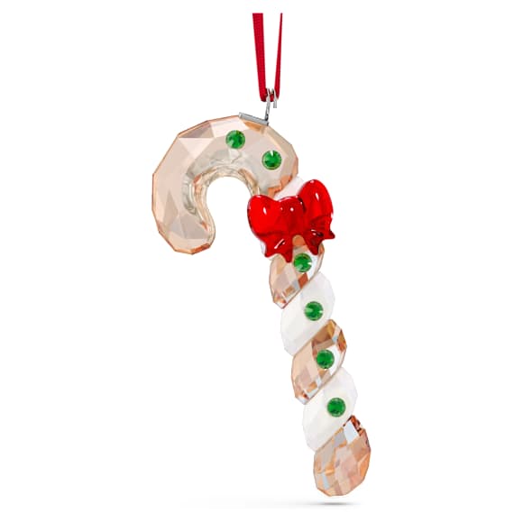 Holiday Cheers Gingerbread Candy Cane Ornament SWA-5627609