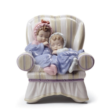 My Two Little Treasures Lladro Figurine