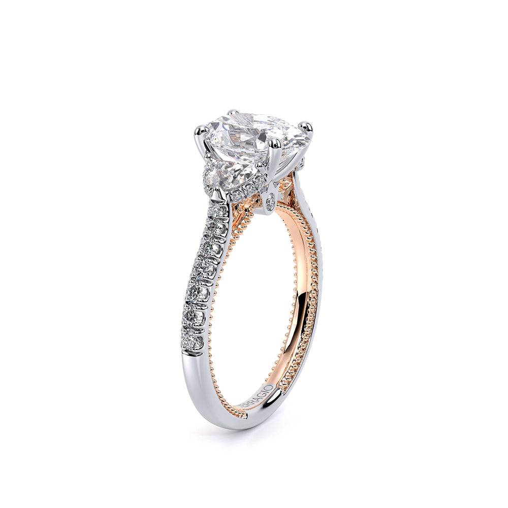 Engagement Ring Couture-0485-oval-14k Two Tone Oval