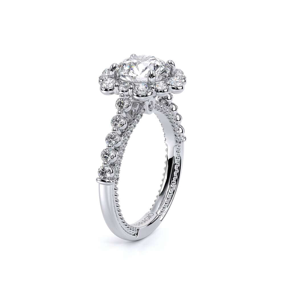 Engagement Ring Couture-0480 R-18k White Round