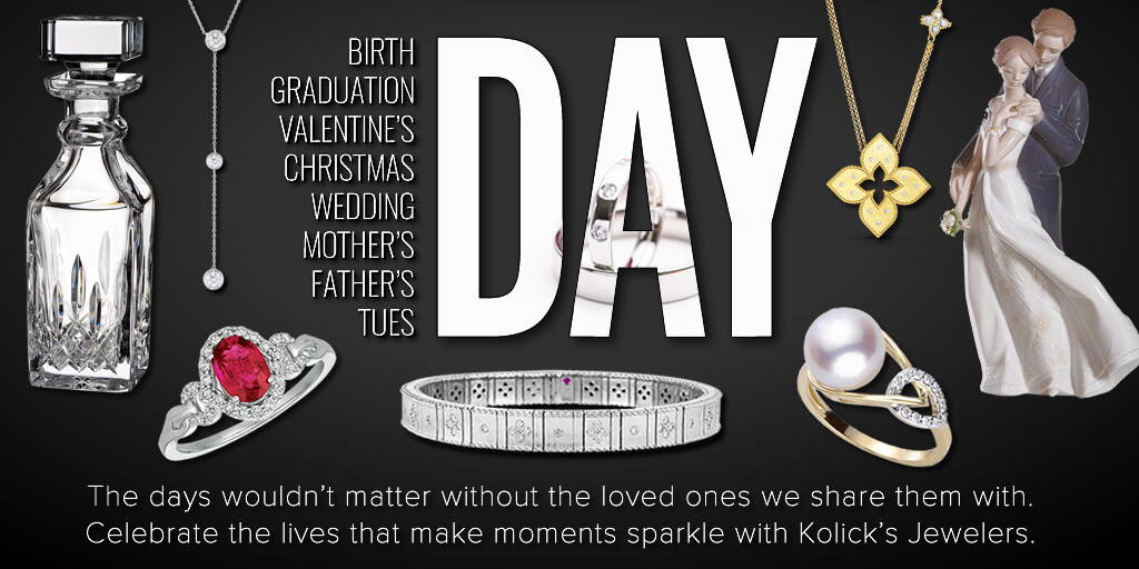 Celebrate life's most precious moments with Kolick's Jewelers
